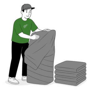 5 Removal Blankets (One-off Charge)